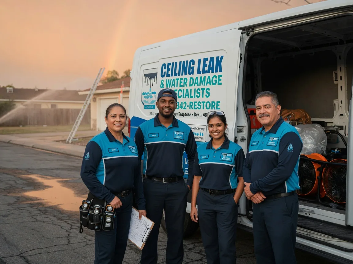 Ceiling Leak Cleanup company in Clarence, PA