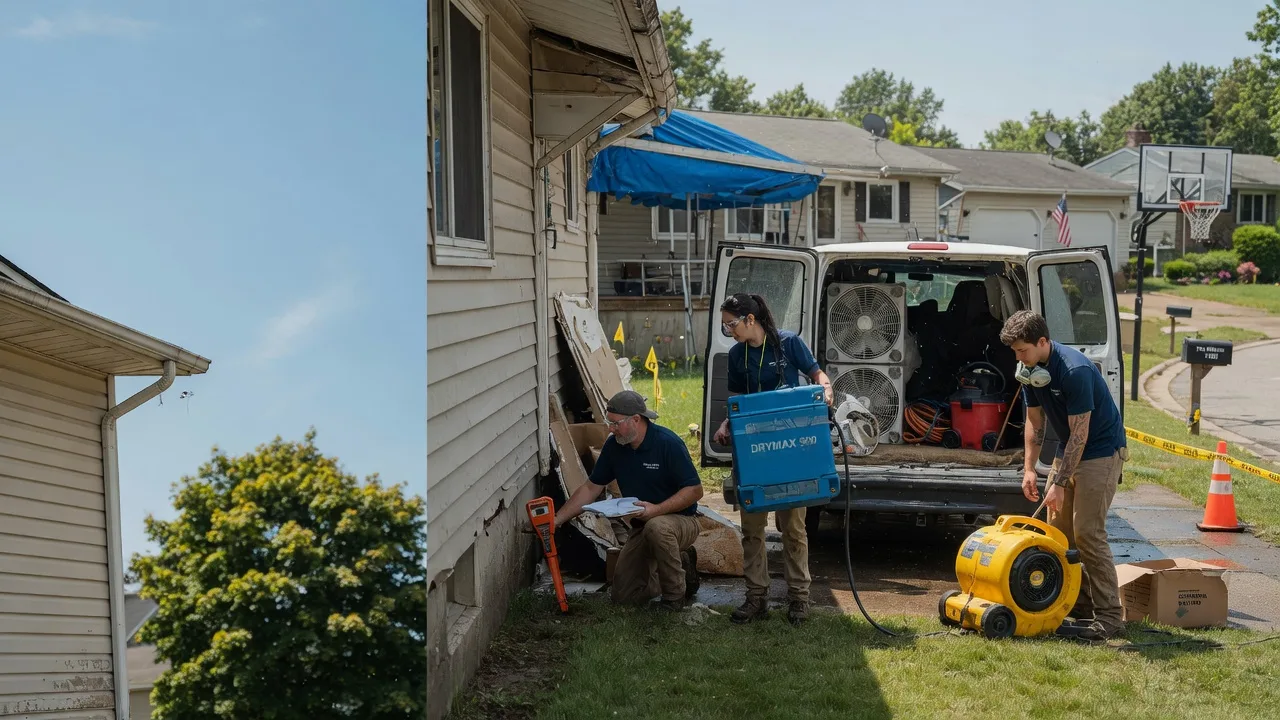 Ceiling Leak Cleanup in Clarence, PA near me