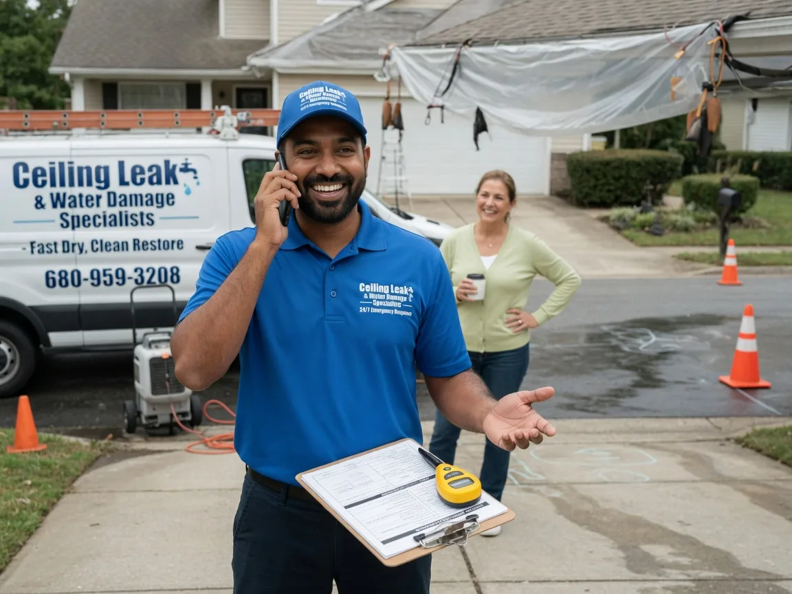 Ceiling Leak Cleanup Clarence, PA FAQs